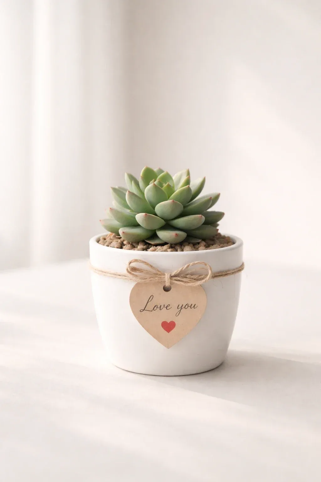 گیاه گلدانی کوچک و ماندگار برای هدیه ولنتاین